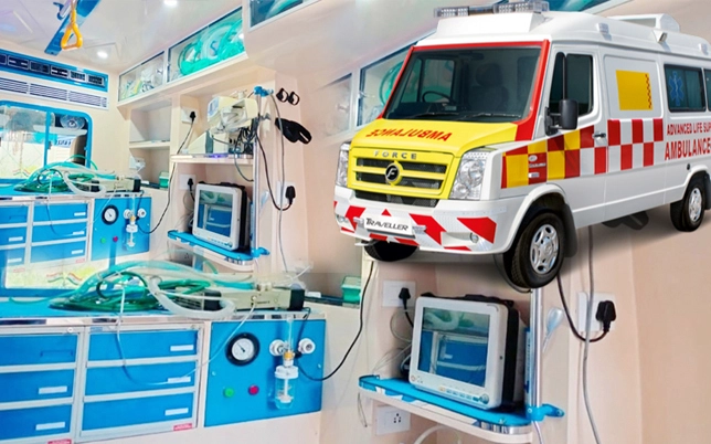 Book ambulance online Hyderabad